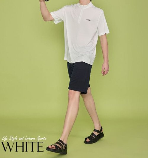 르까프 남성 드라이 집업 반팔티셔츠 5종 SET